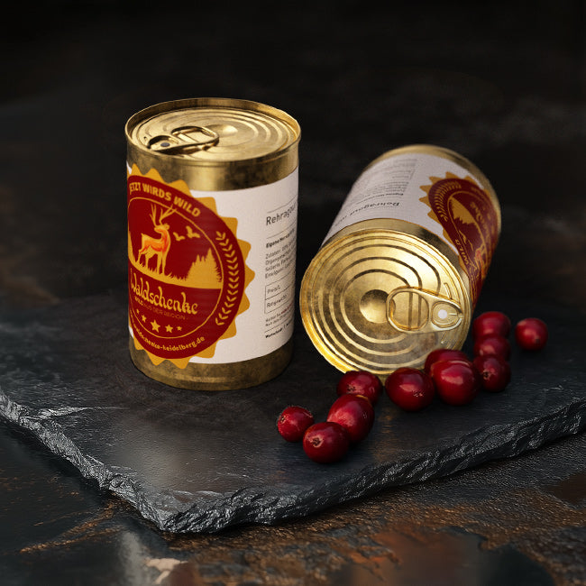 Rehragout mit Preiselbeersoße Rehragout mit Preiselbeersoße